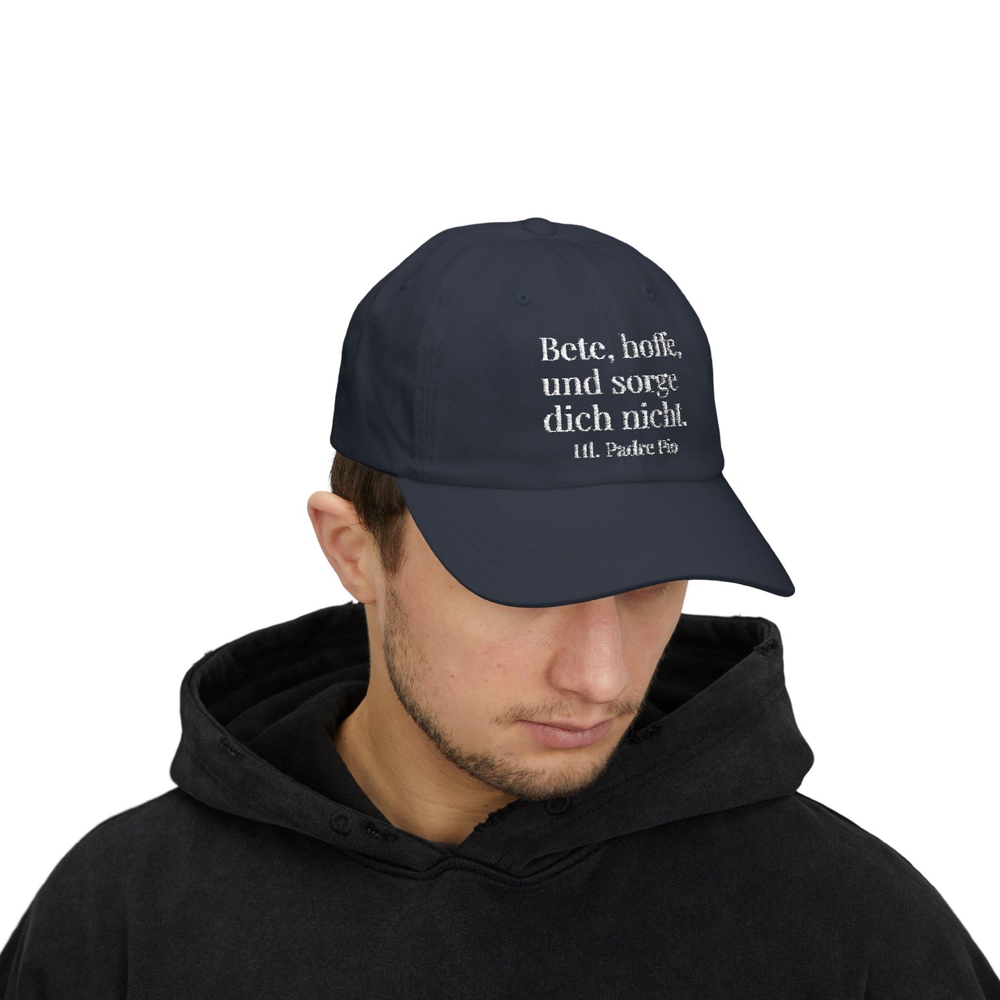 Kappe - Bete, hoffe und sorge dich nicht.