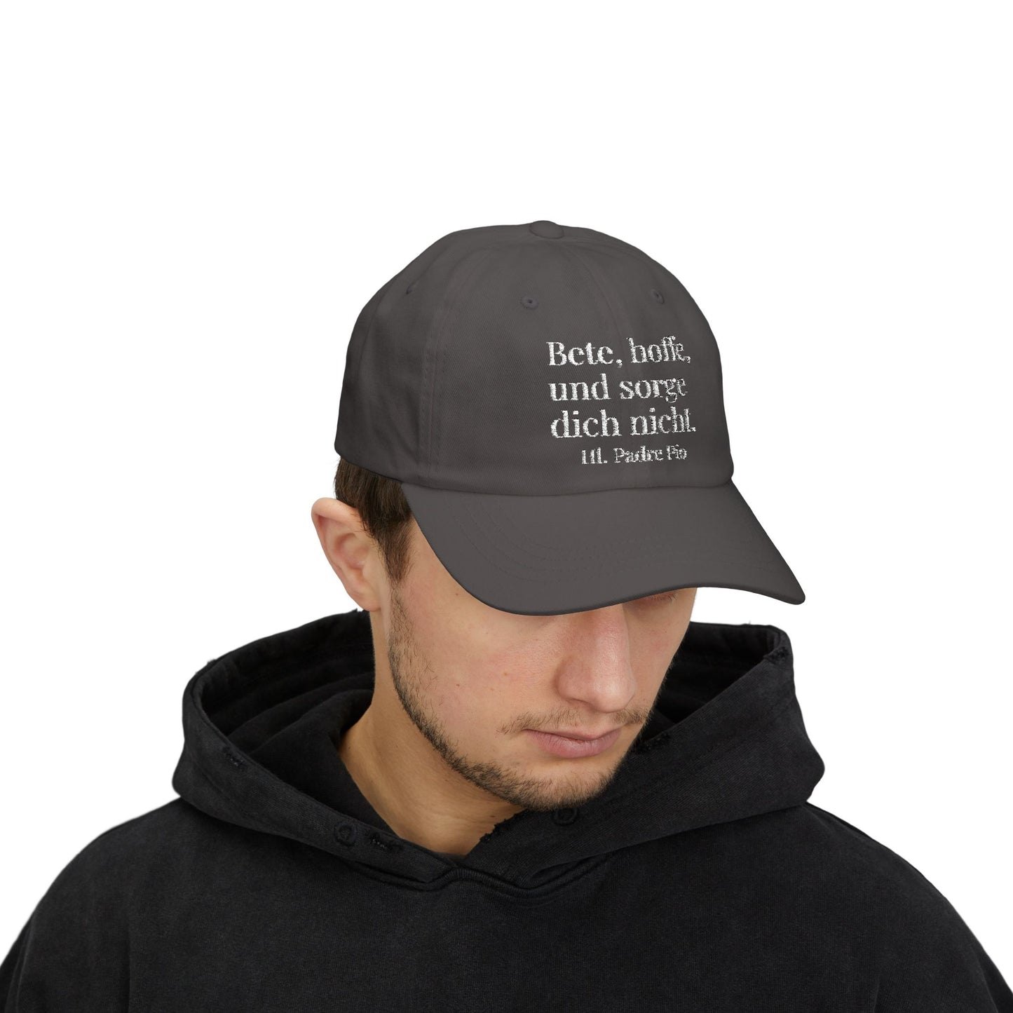 Kappe - Bete, hoffe und sorge dich nicht.