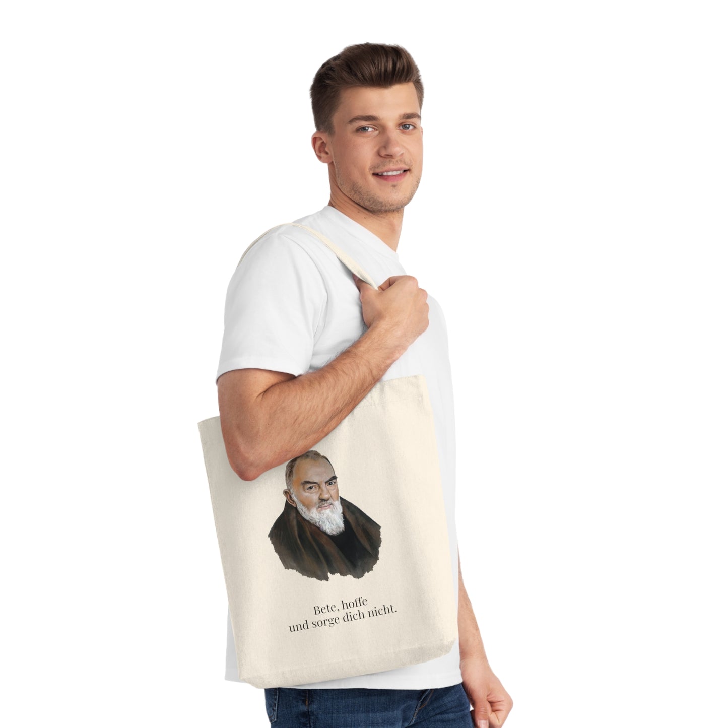 Stofftasche - Pater Pio