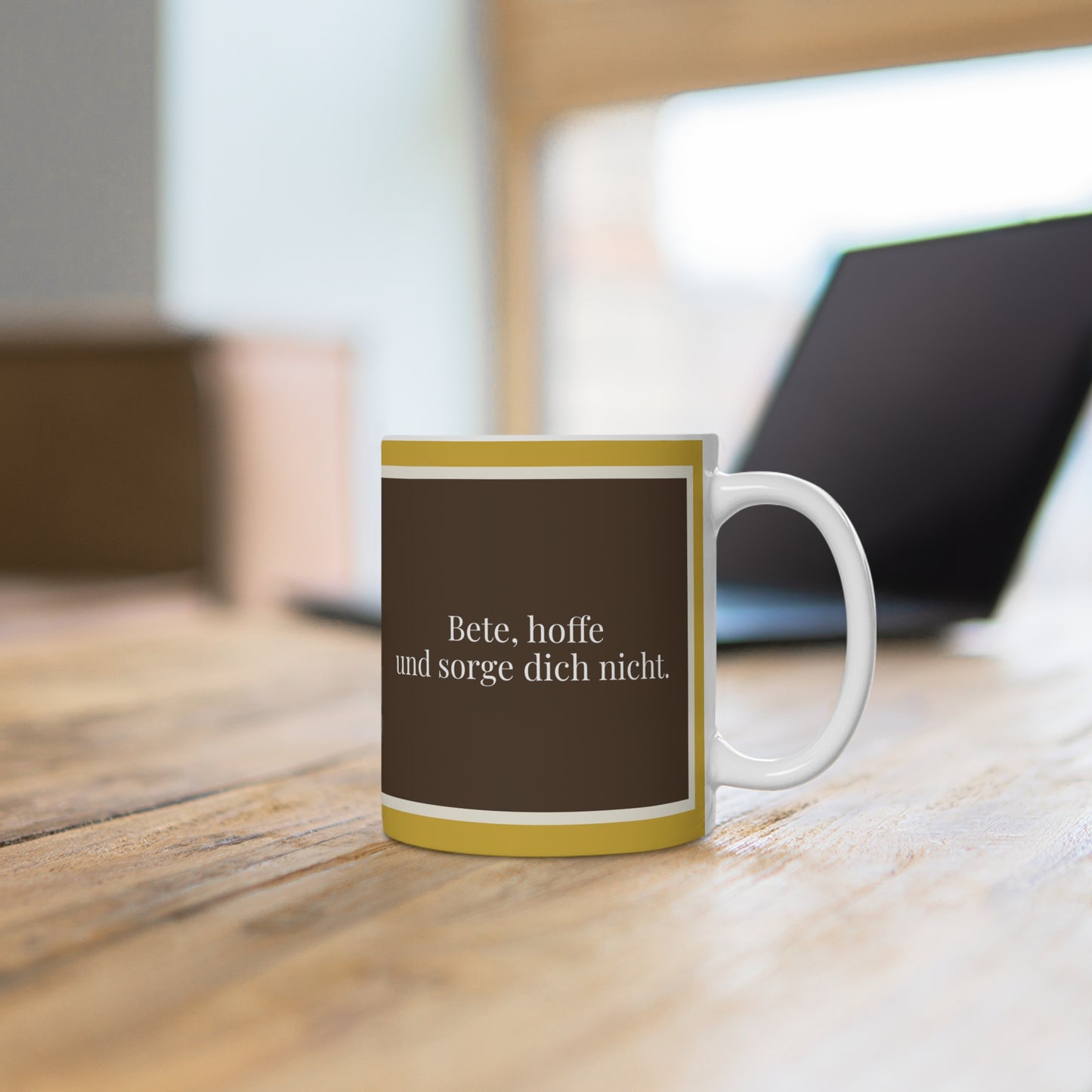 Pater Pio Keramiktasse