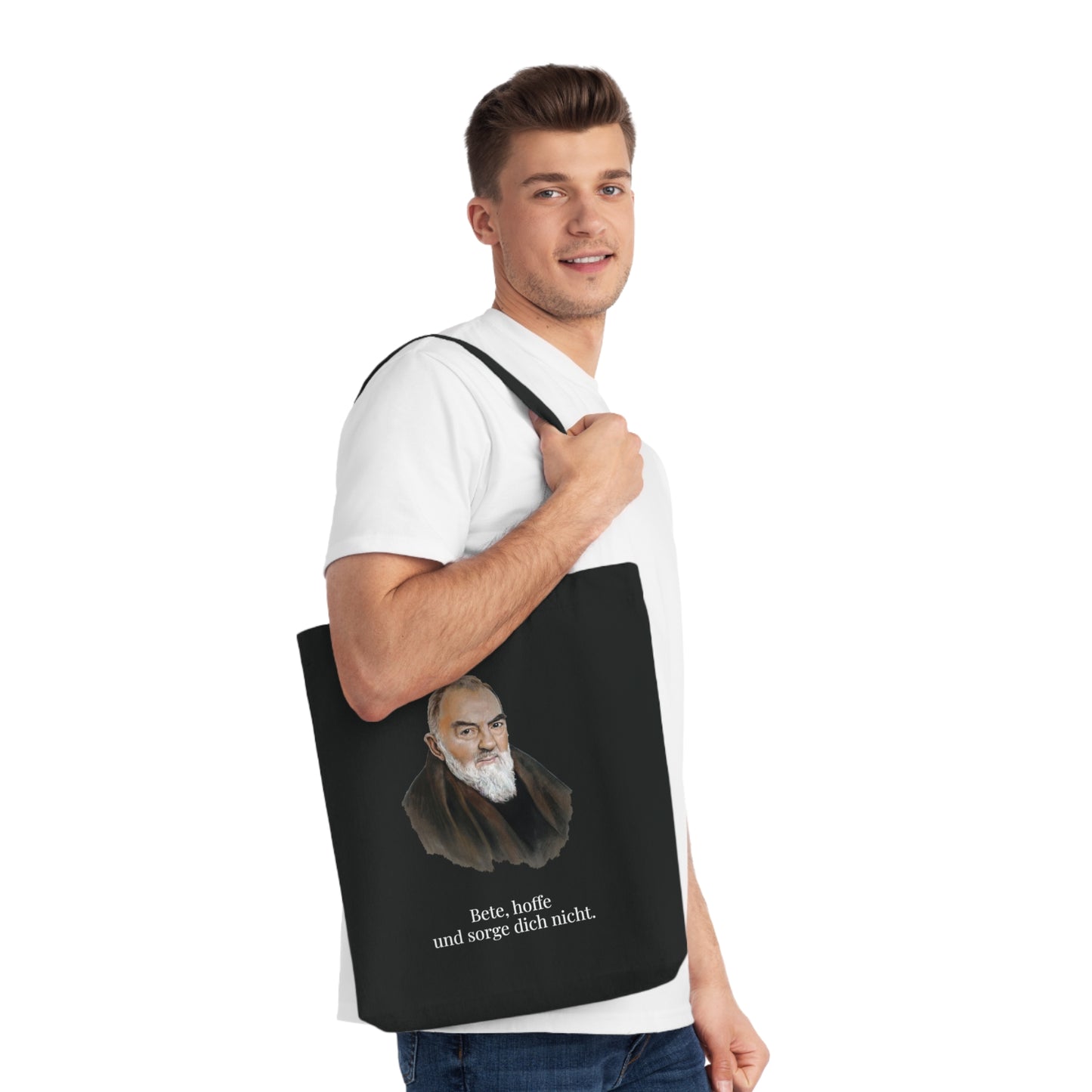 Stofftasche - Pater Pio