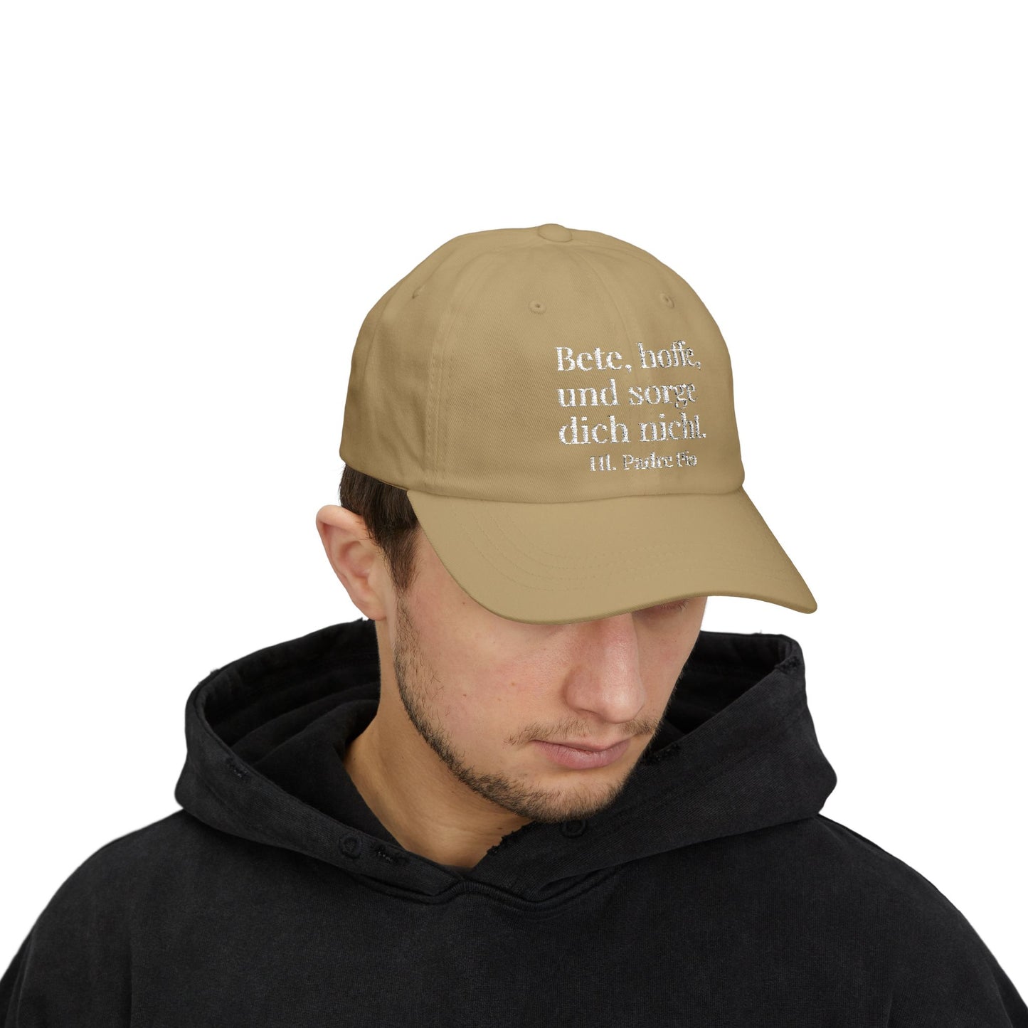 Kappe - Bete, hoffe und sorge dich nicht.